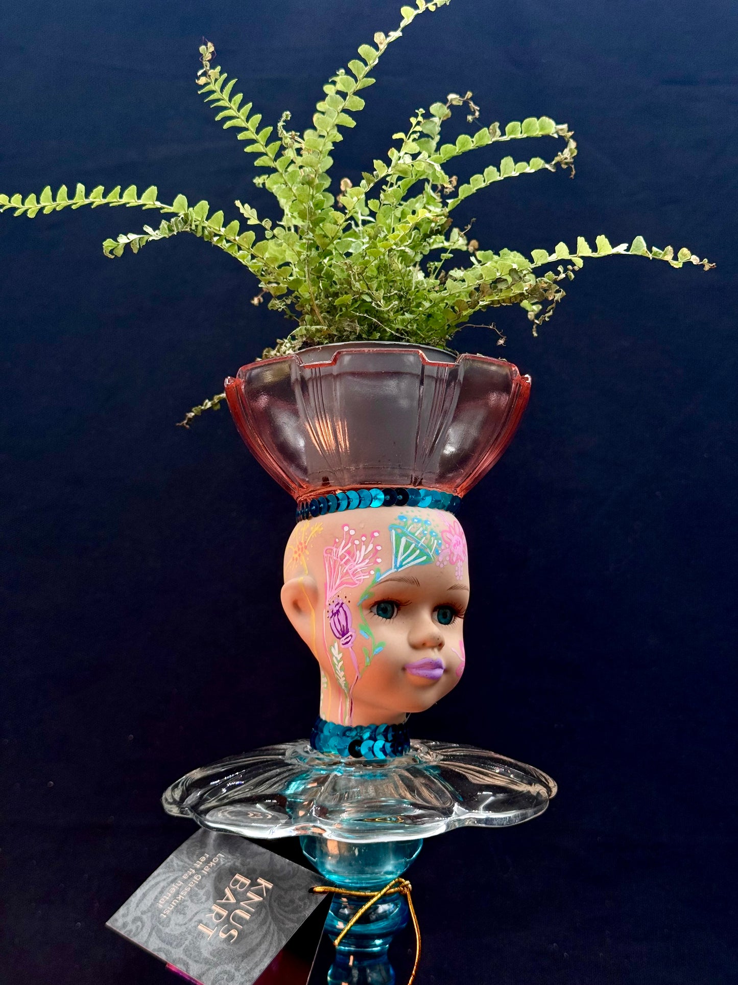 Vintage Dukke «FlowerLady»