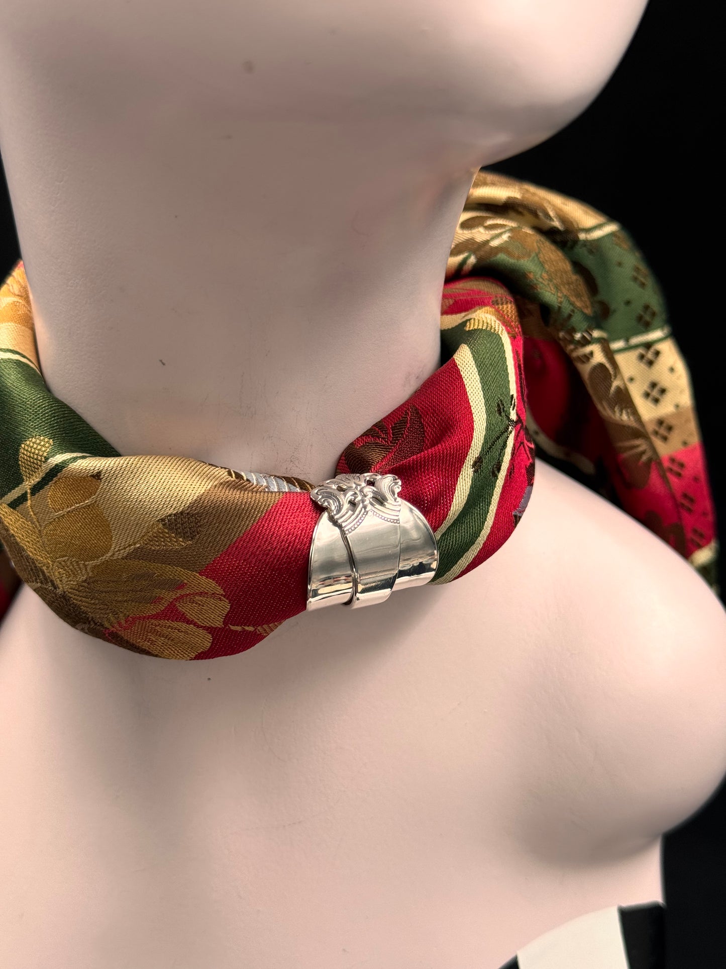 Vintage Skjerfring Statement «Anitra»