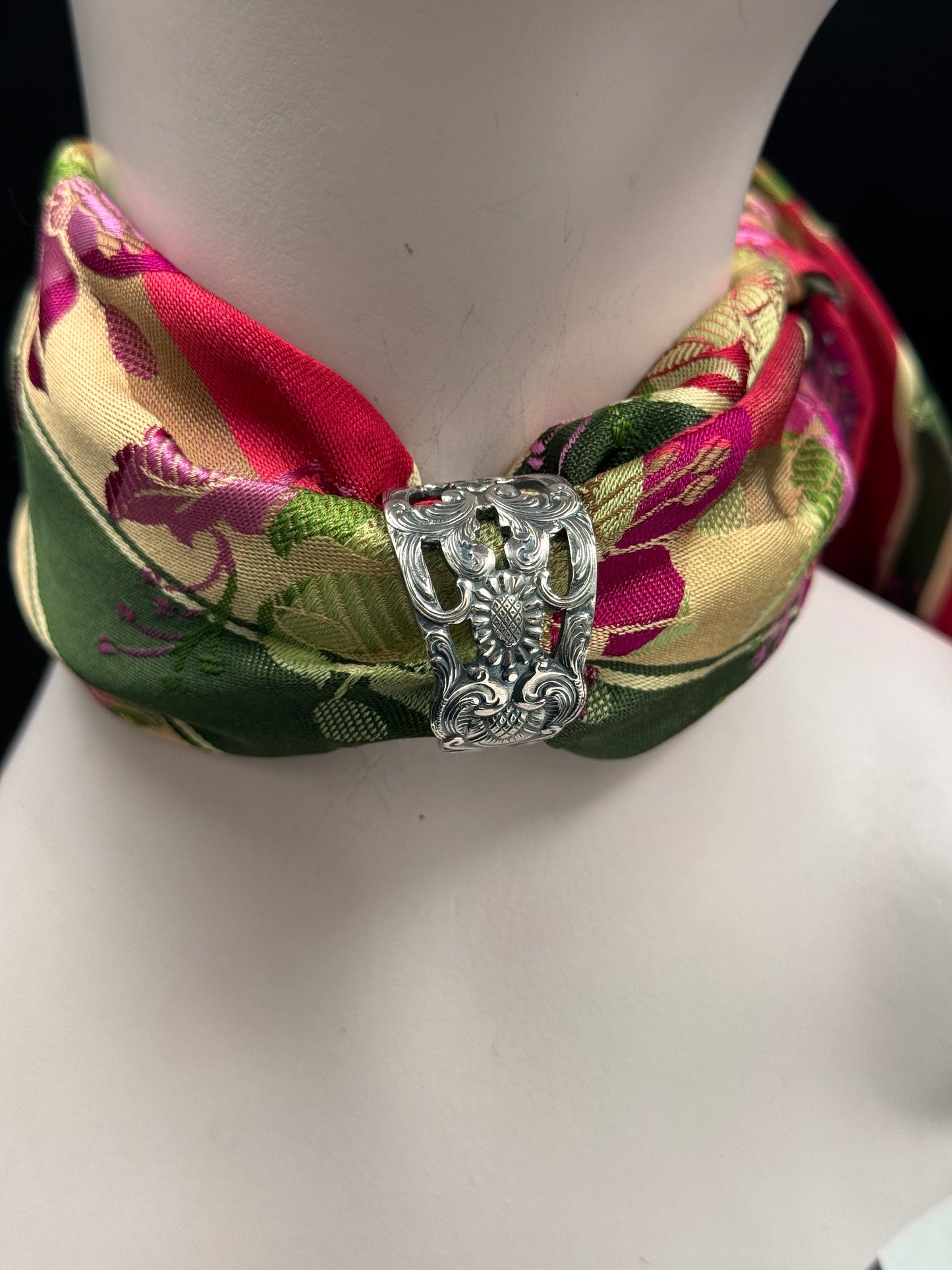 Vintage Skjerfring «Spesial» oksidert