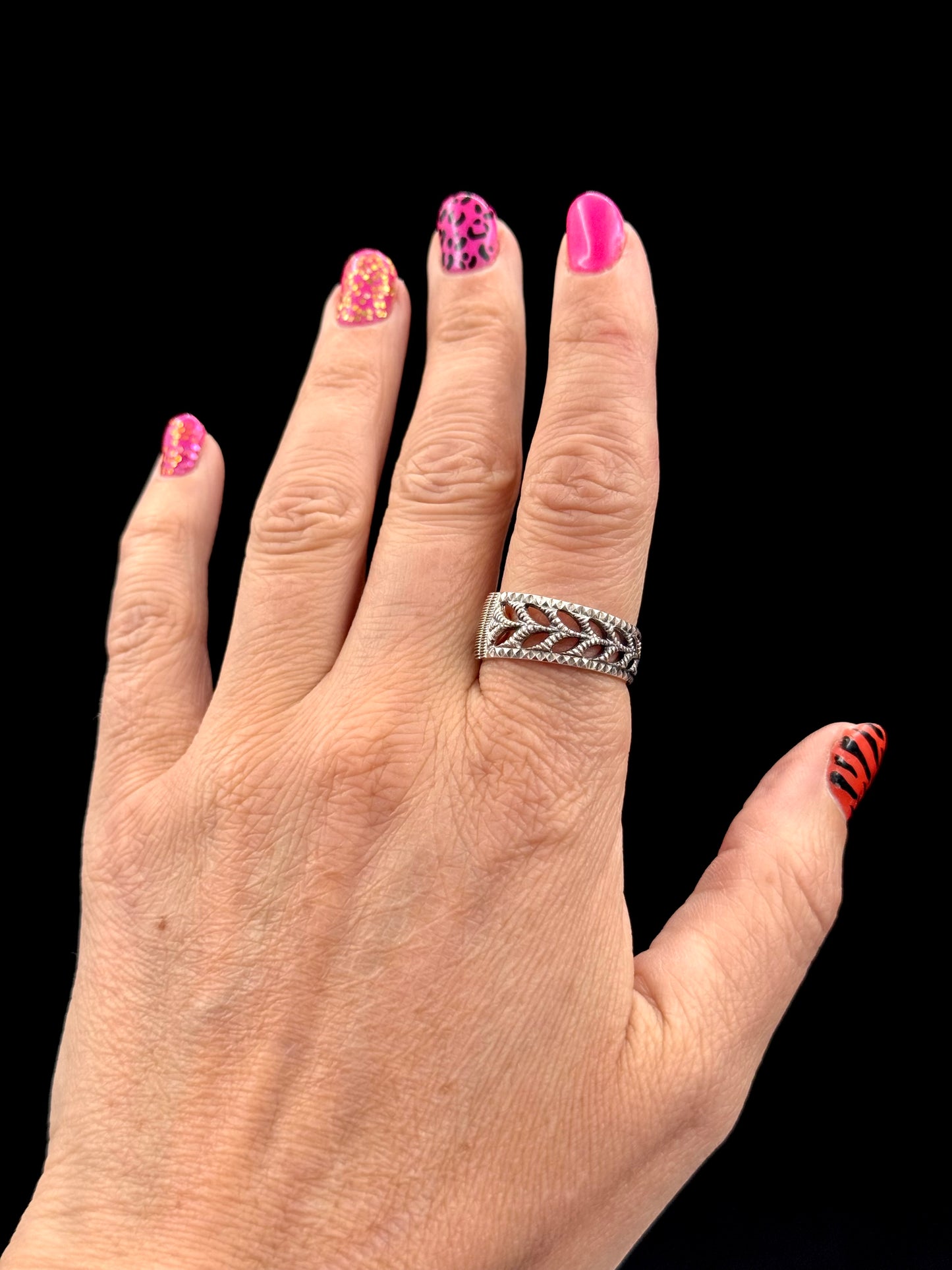Bestilling! Vintage ring eget sølv Juvel