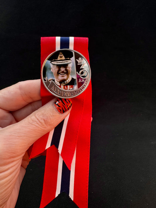 Vintage 17 Mai Samlermynt Sølv,  Kong Olav