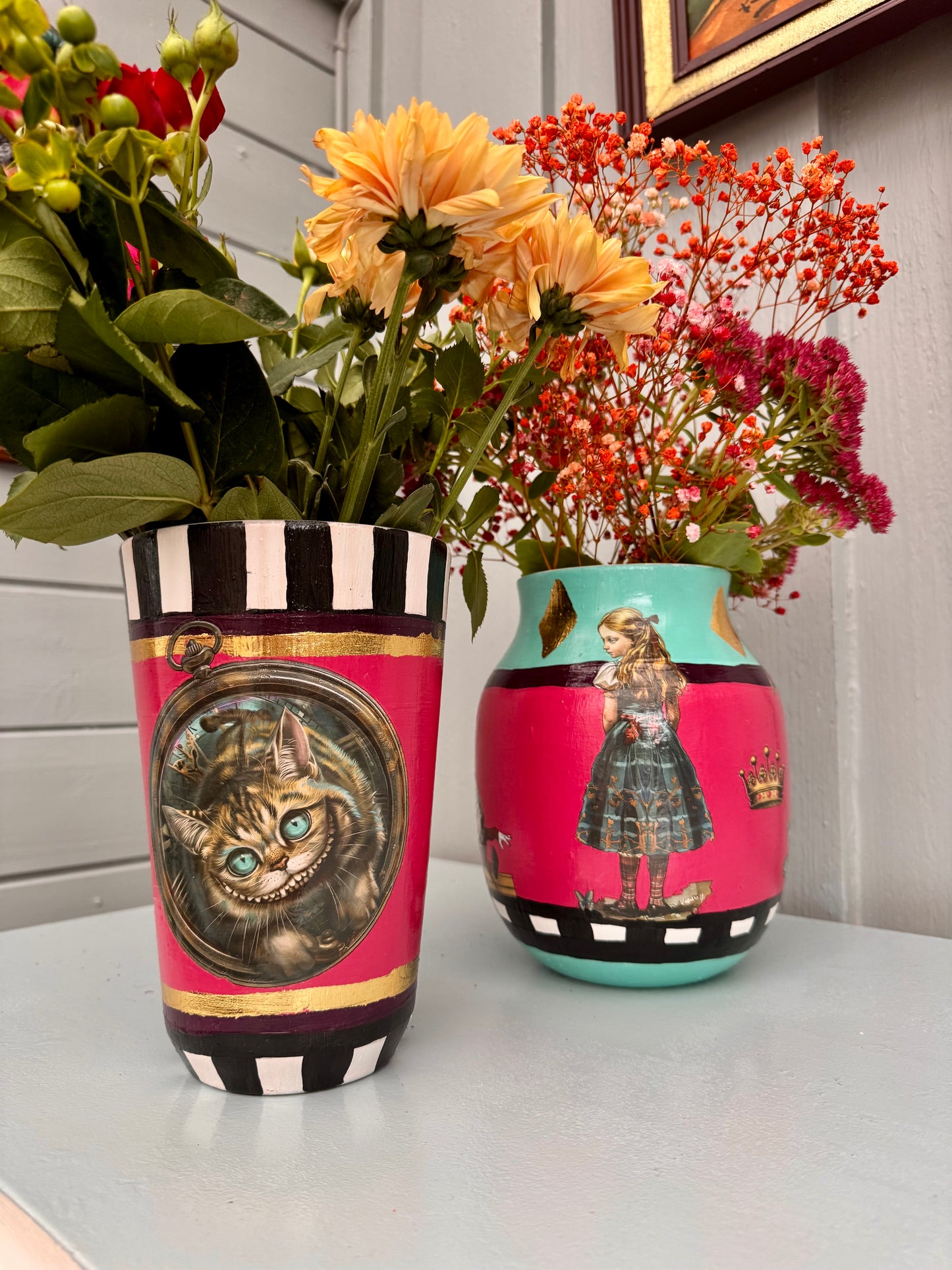 Alice i eventyrland vase - Wik & Walsøe