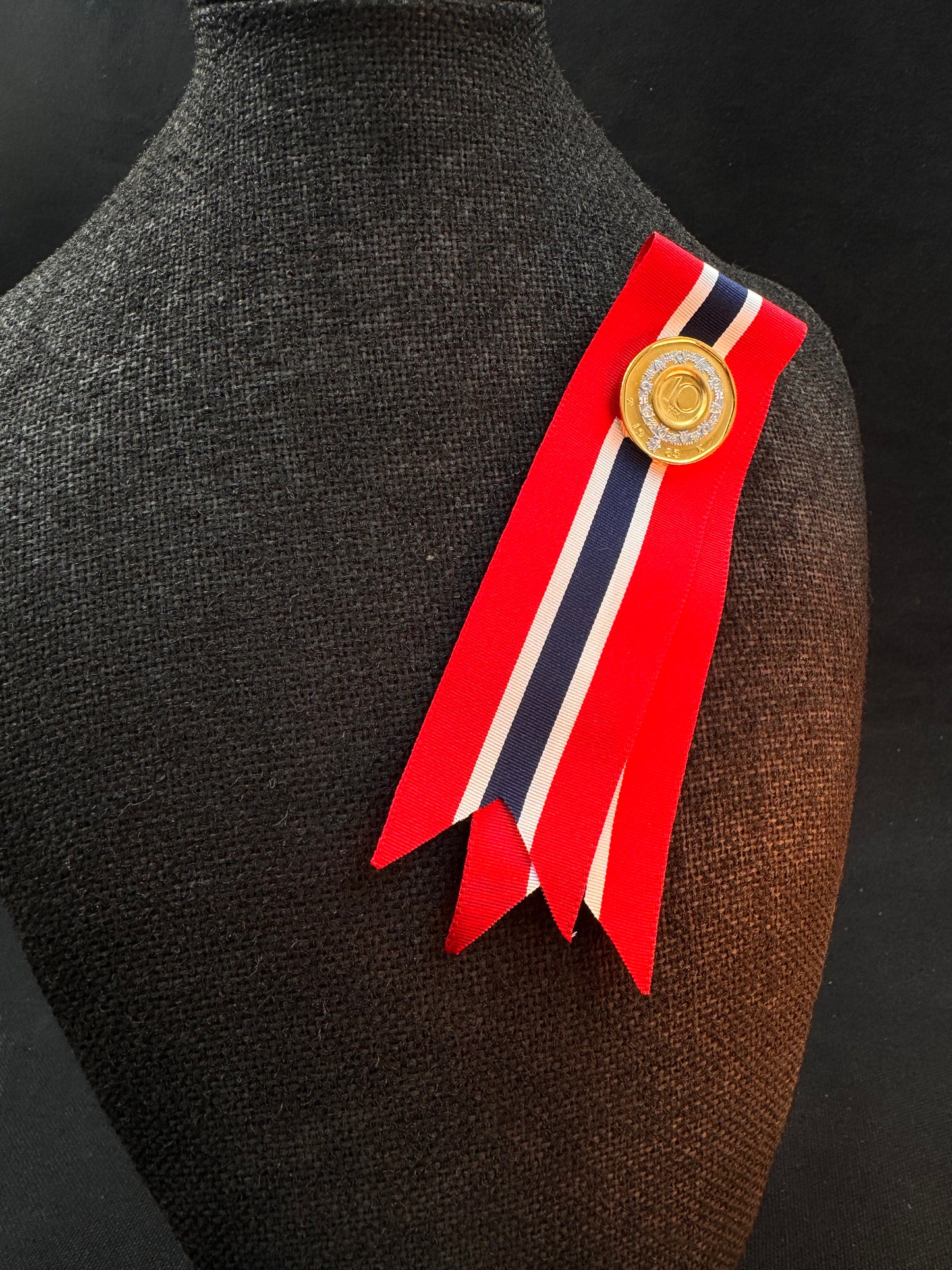 Vintage 17 Mai Samlermynt Gull 10 kroning 1983