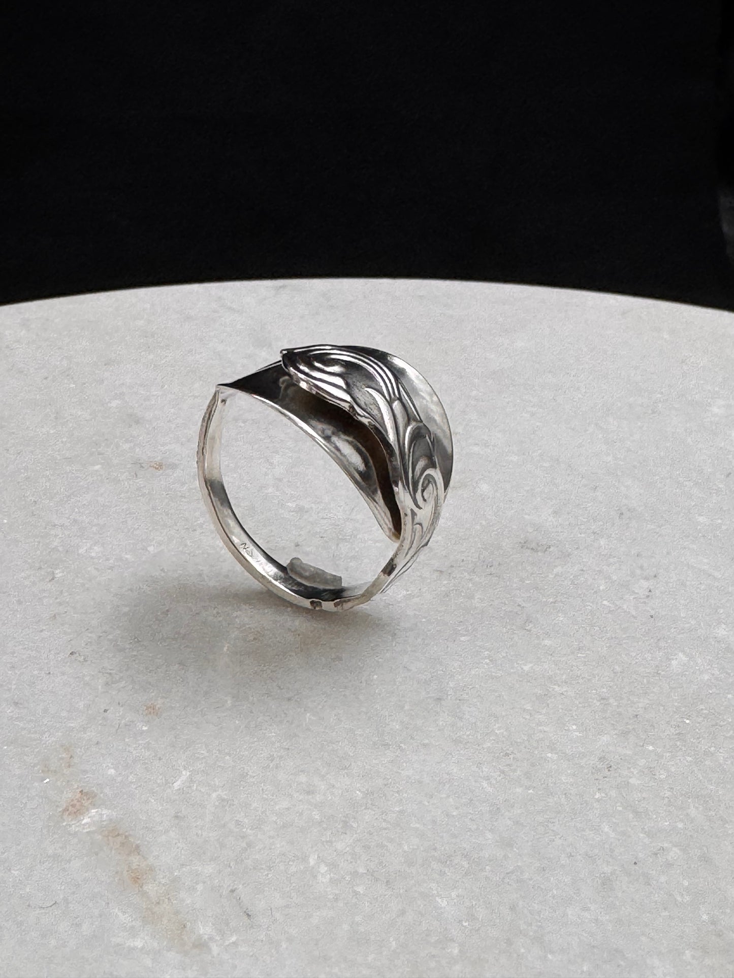 Vintage Skjerfring Statement «Alpacca»