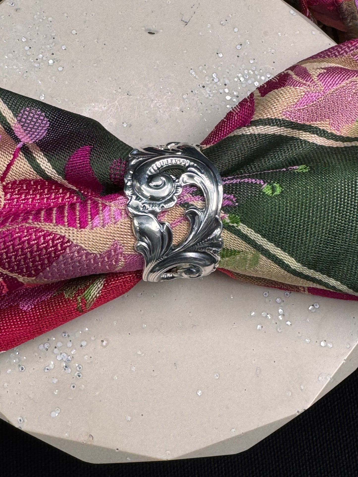 Vintage Skjerfring «Tele»