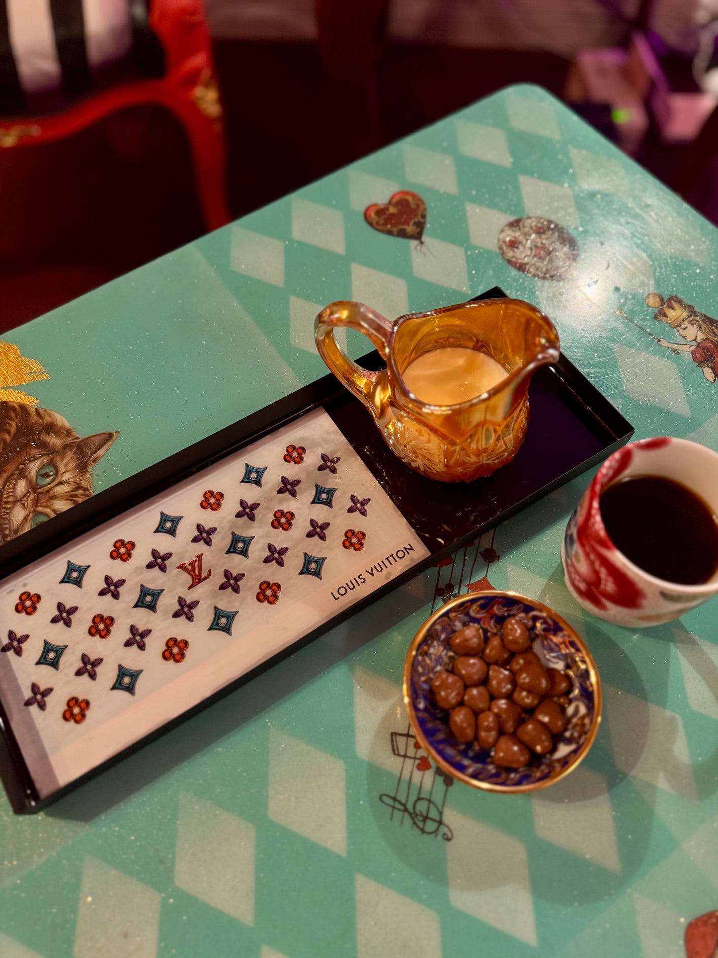 Special edition Louis Vuitton lysfat / pyntefat