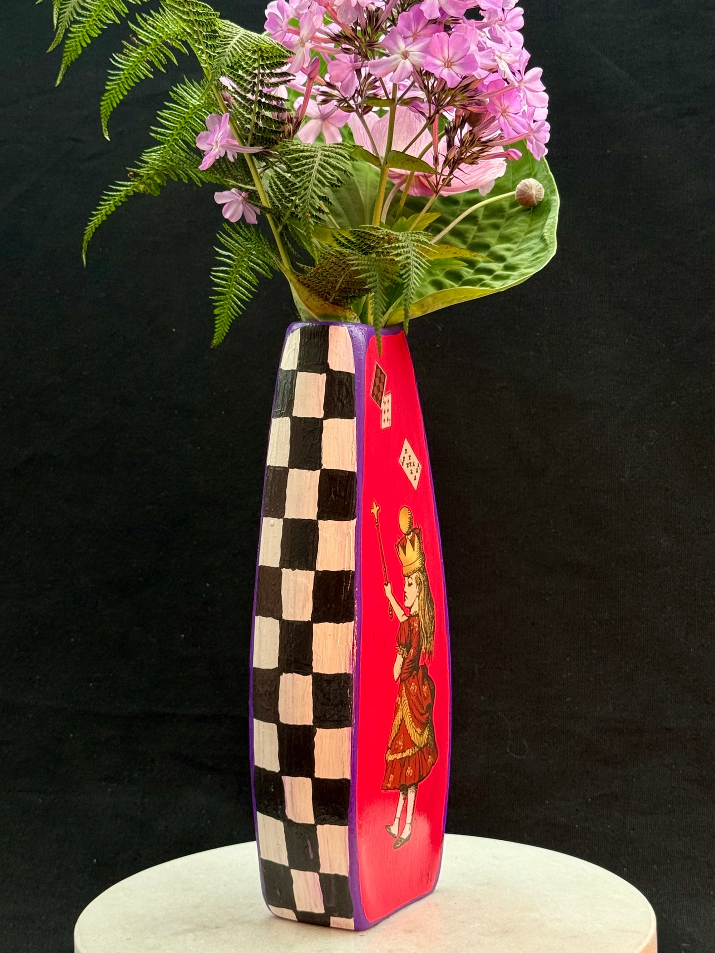 Bestilling! Alice i eventyrland vase