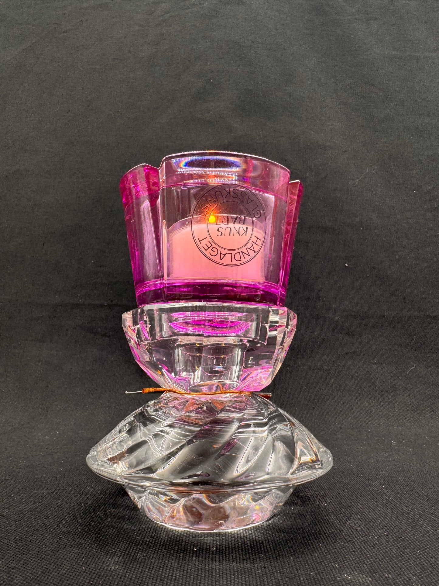 Vintage lysestake «mini» Lilla