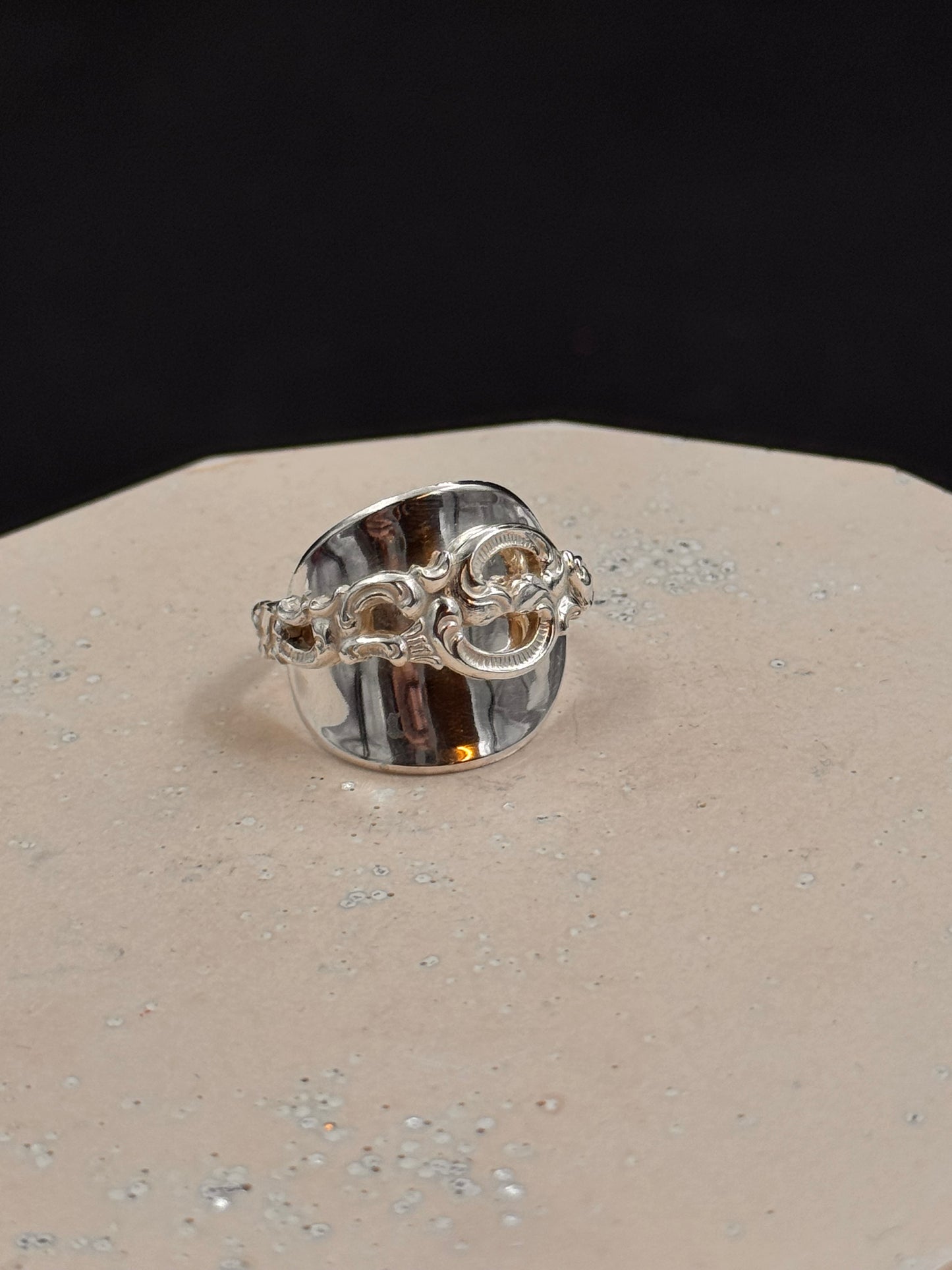 Vintage statement  «Kloster» hvit str 61