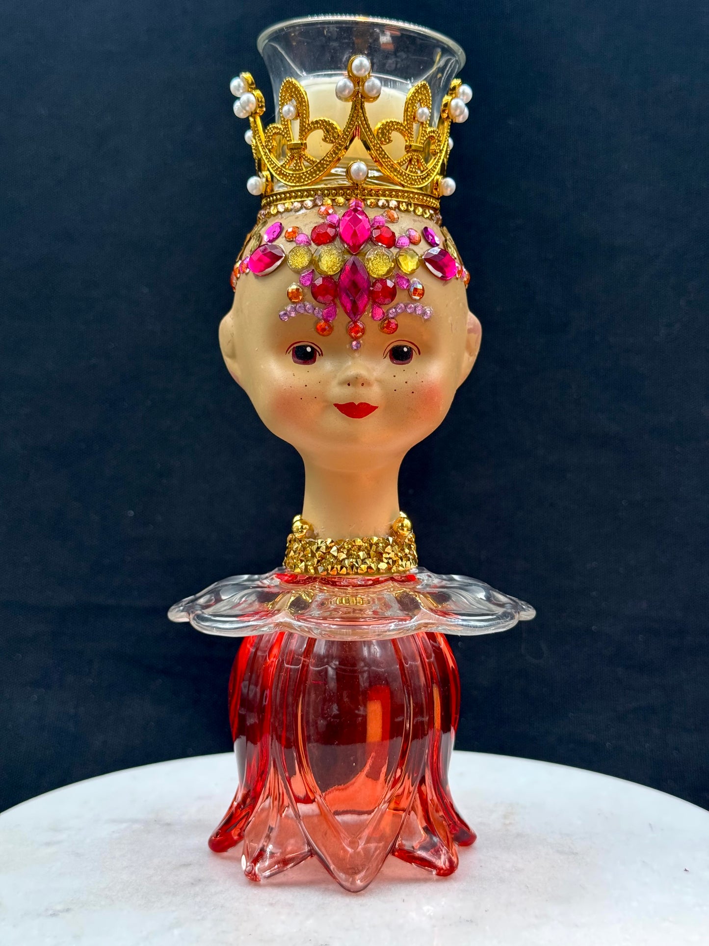 Vintage Dukke «Dronning Rubina»