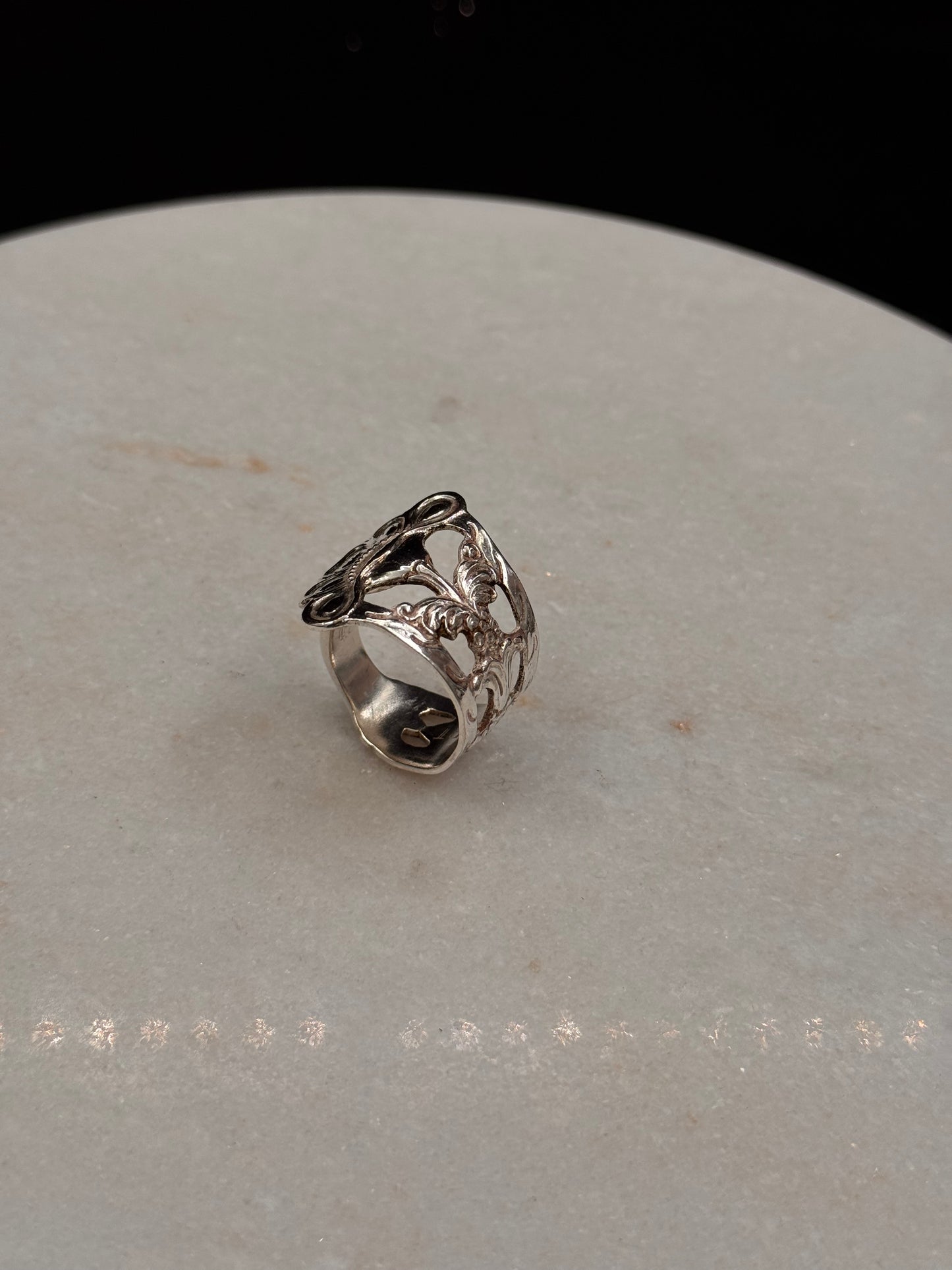 Vintage Skjerfring «Tiur-hale»