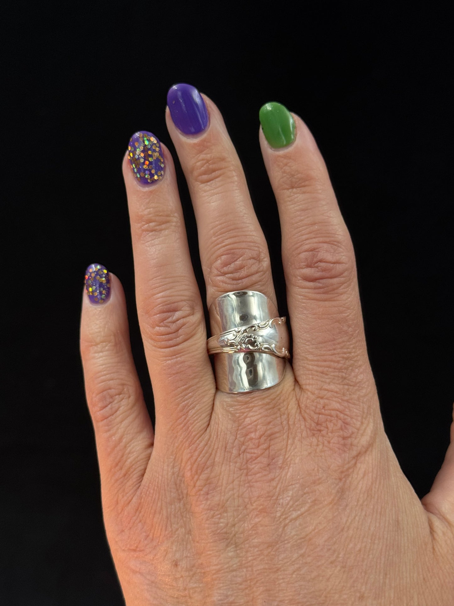 Bestilling! Vintage ring statement str 55