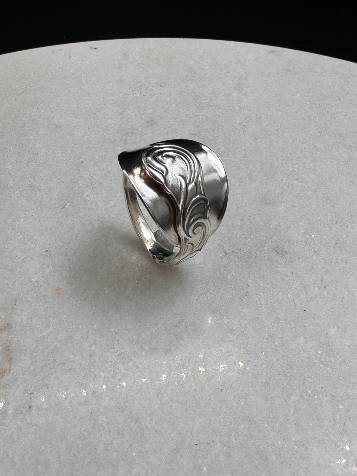 Vintage Skjerfring Statement «Alpacca»