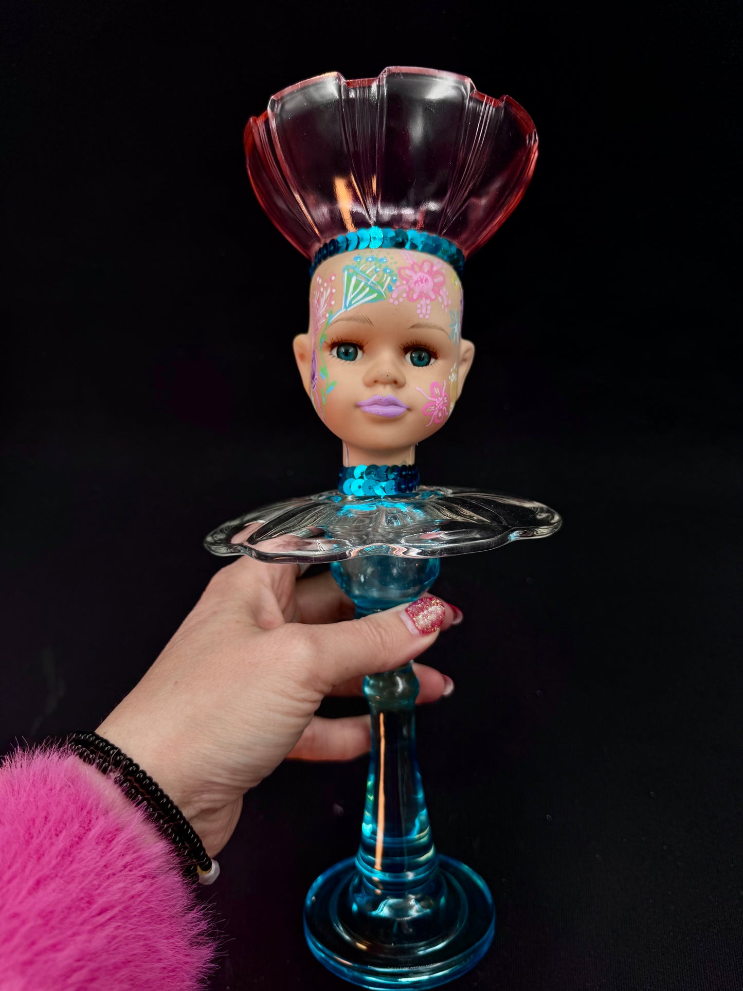 Vintage Dukke «FlowerLady»