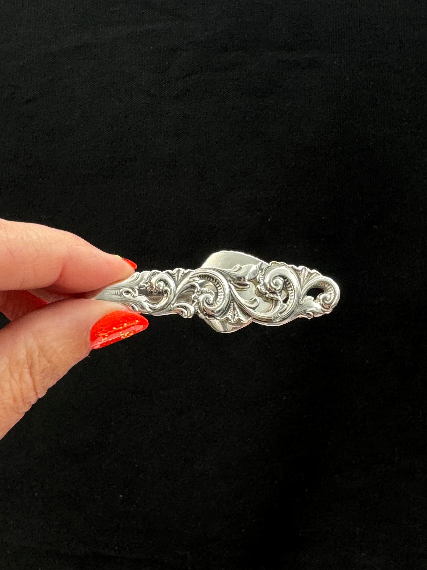 Bestilling! Vintage ring, slipsnål og skjerfring av eget sølv