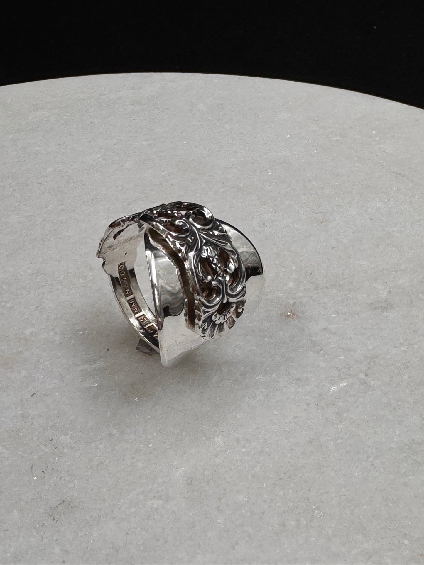 Vintage Skjerfring Statement «Kloster»