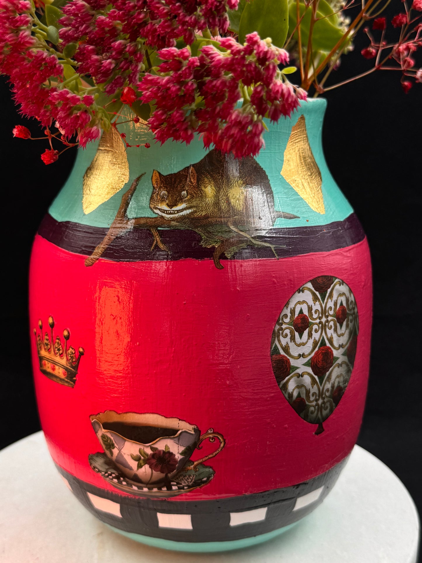 Alice i eventyrland vase - Kahler