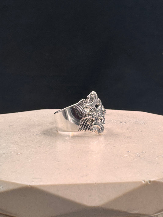 Vintage Sølvring «Anitra» str 57