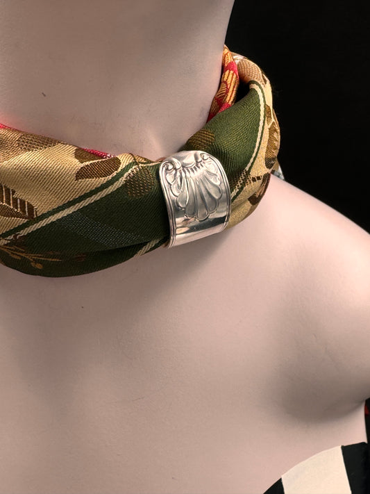 Vintage Skjerfring «Musling»