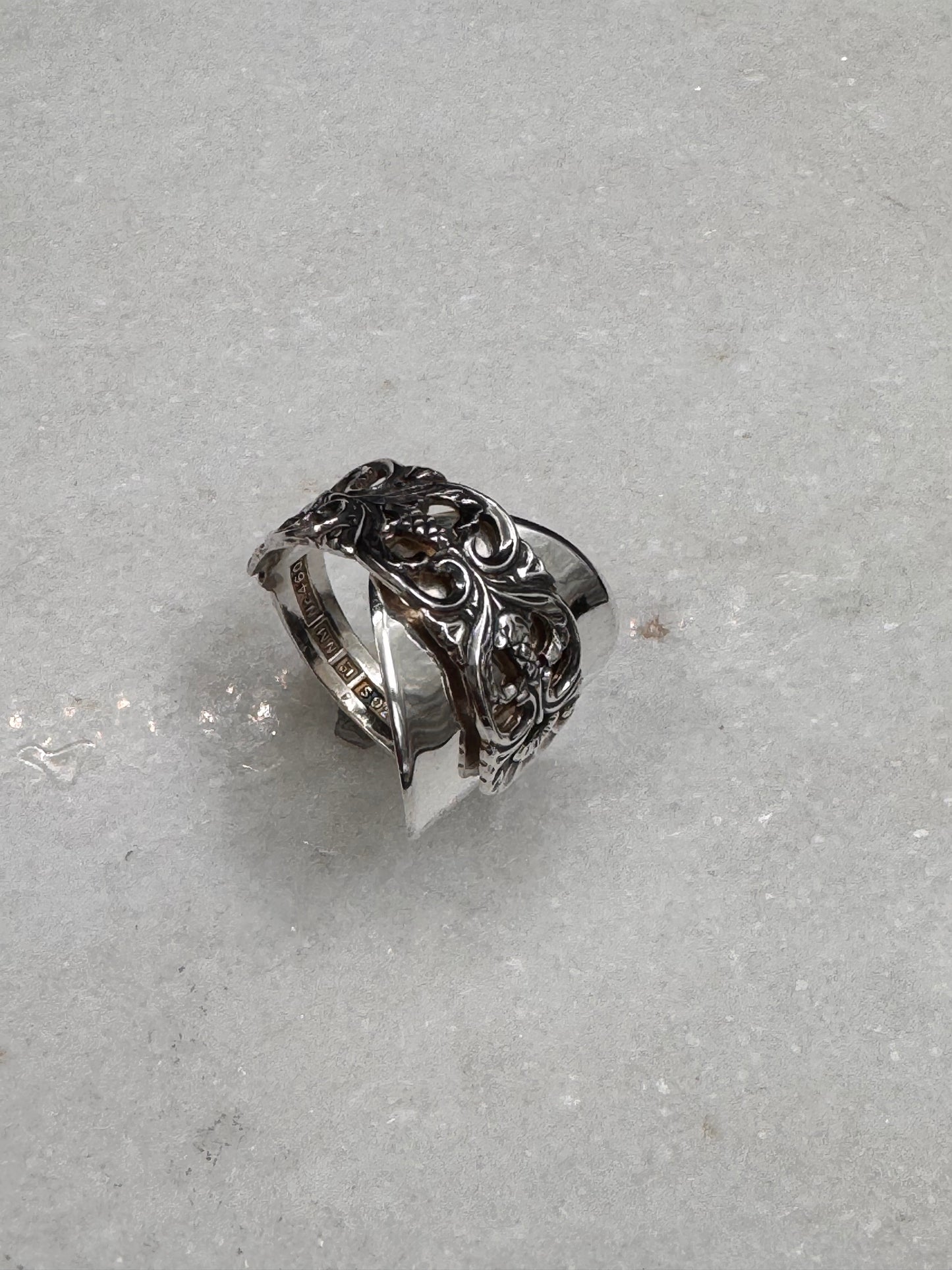 Vintage Skjerfring Statement «Kloster»