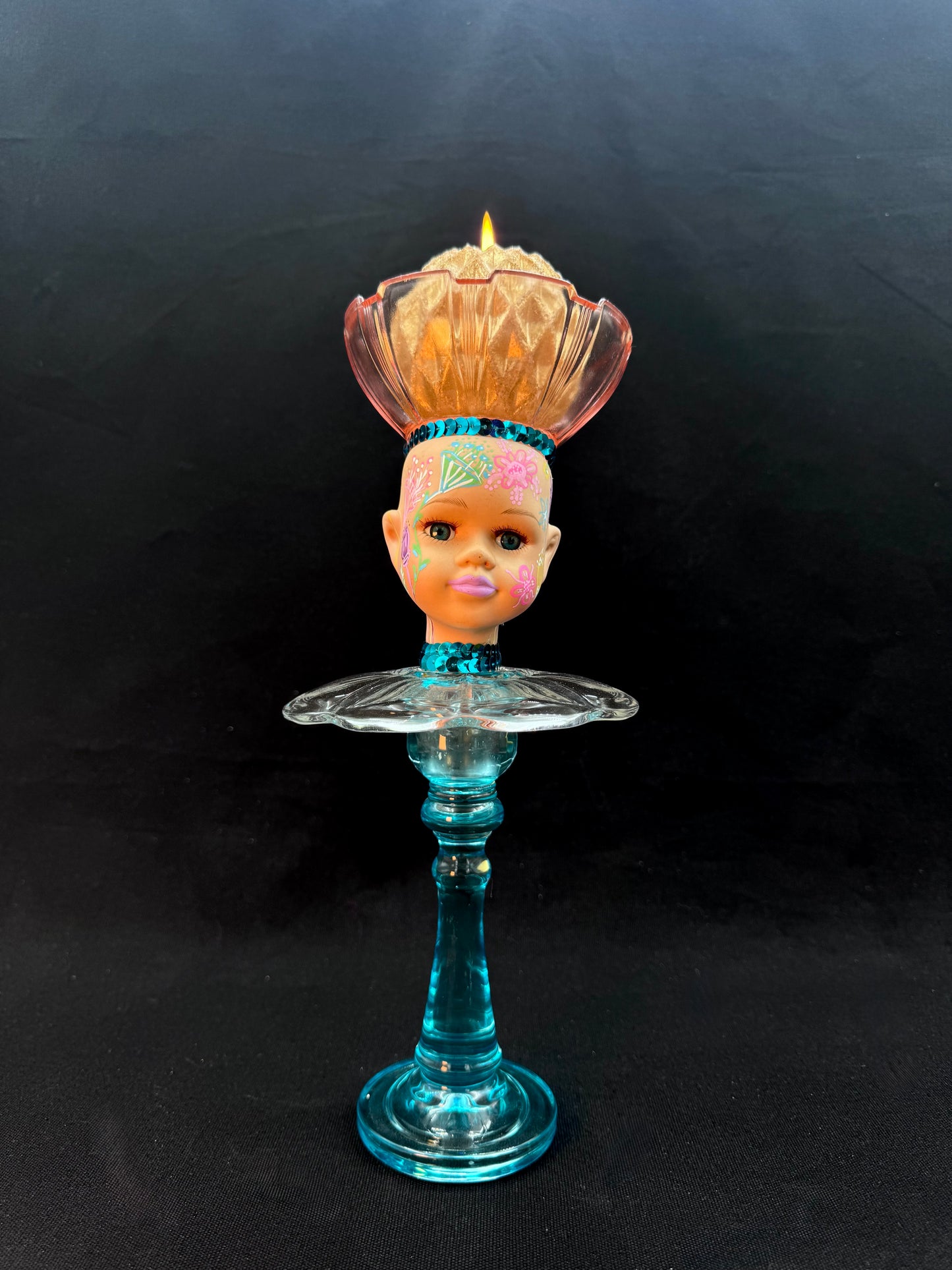 Vintage Dukke «FlowerLady»