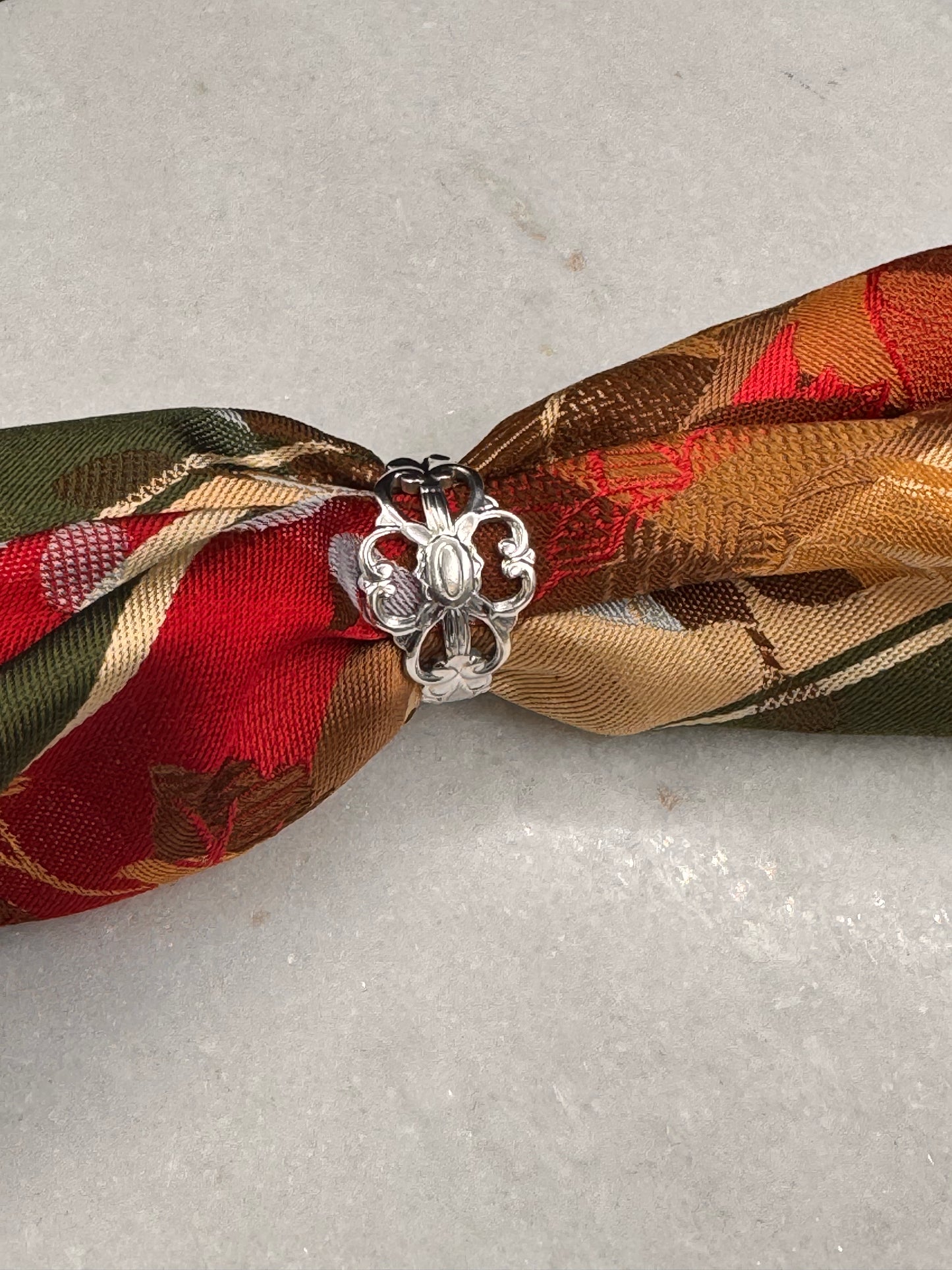 Vintage Skjerfring «Anne» liten