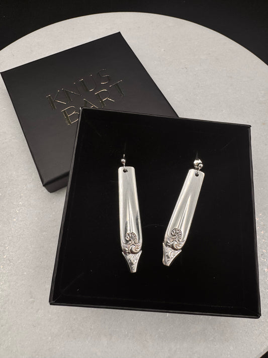 Bestilling! Vintage øredobber «Elisabeth» med ørestift