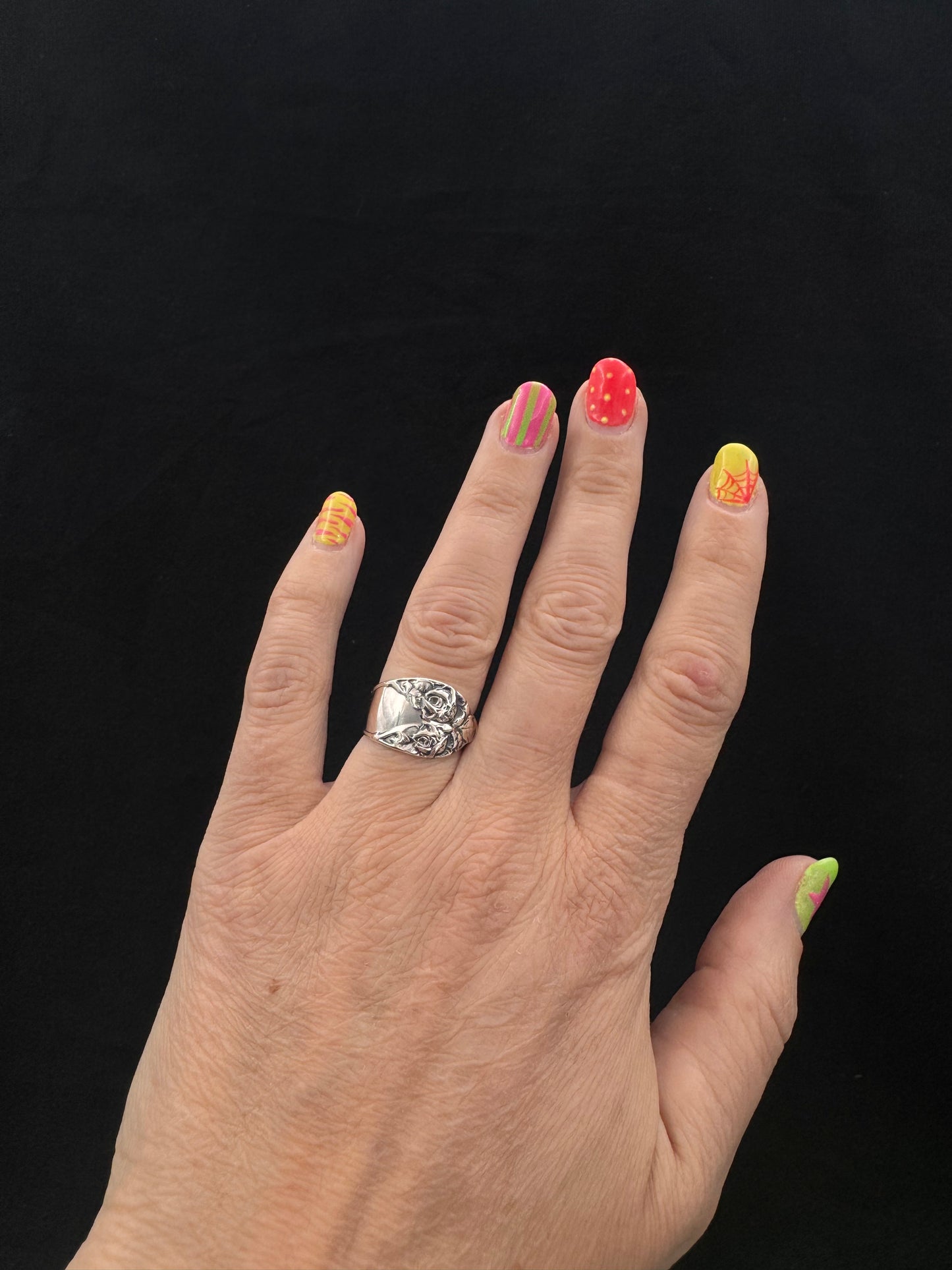 Bestilling! Vintage Ring eget sølv str 51