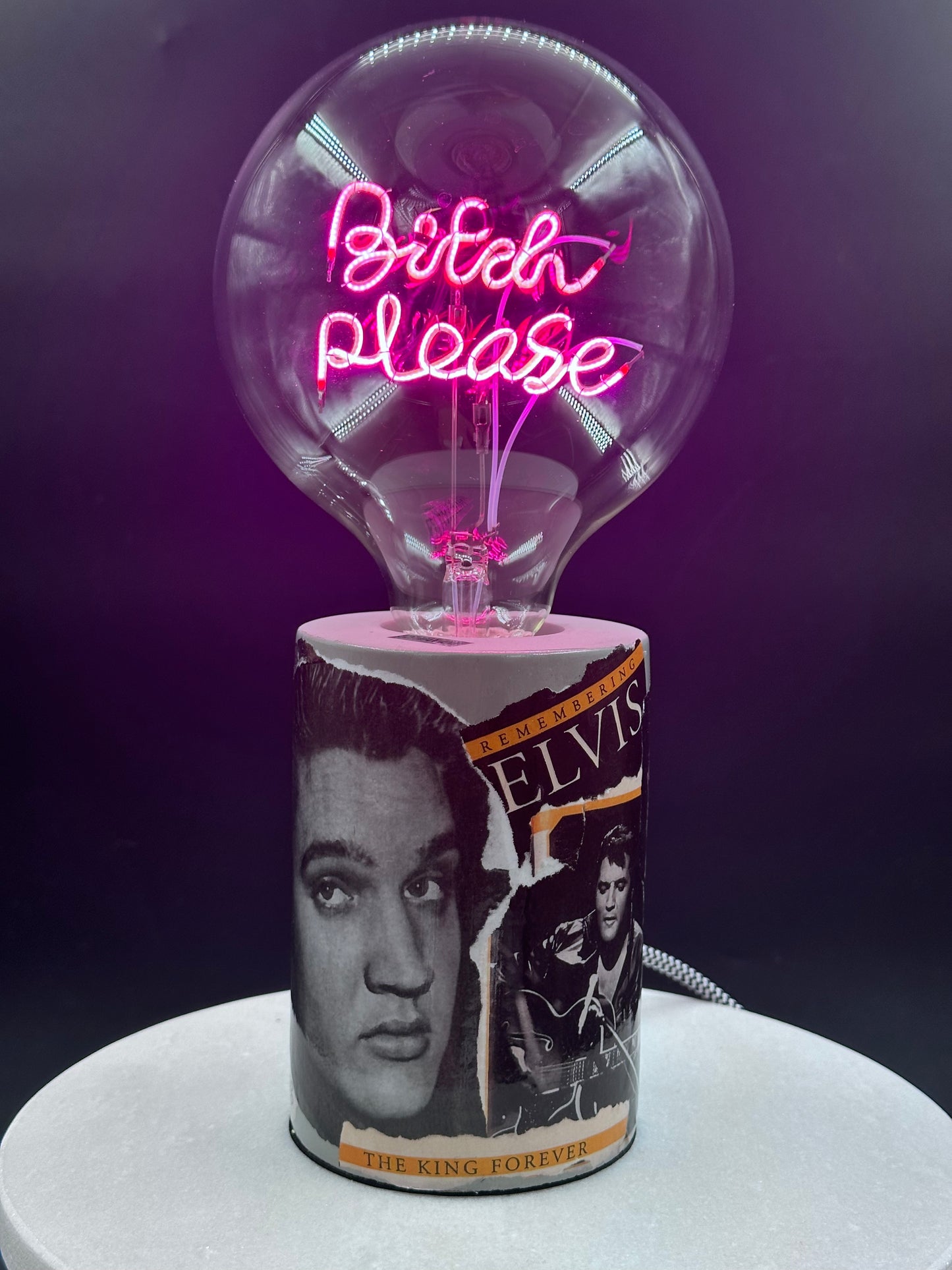 Elvis PopArt lampe